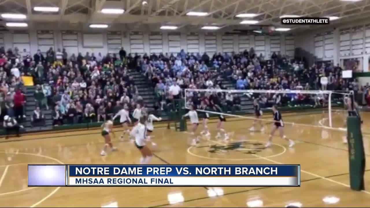 Notre Dame Prep and Stevenson win regional volleyball titles