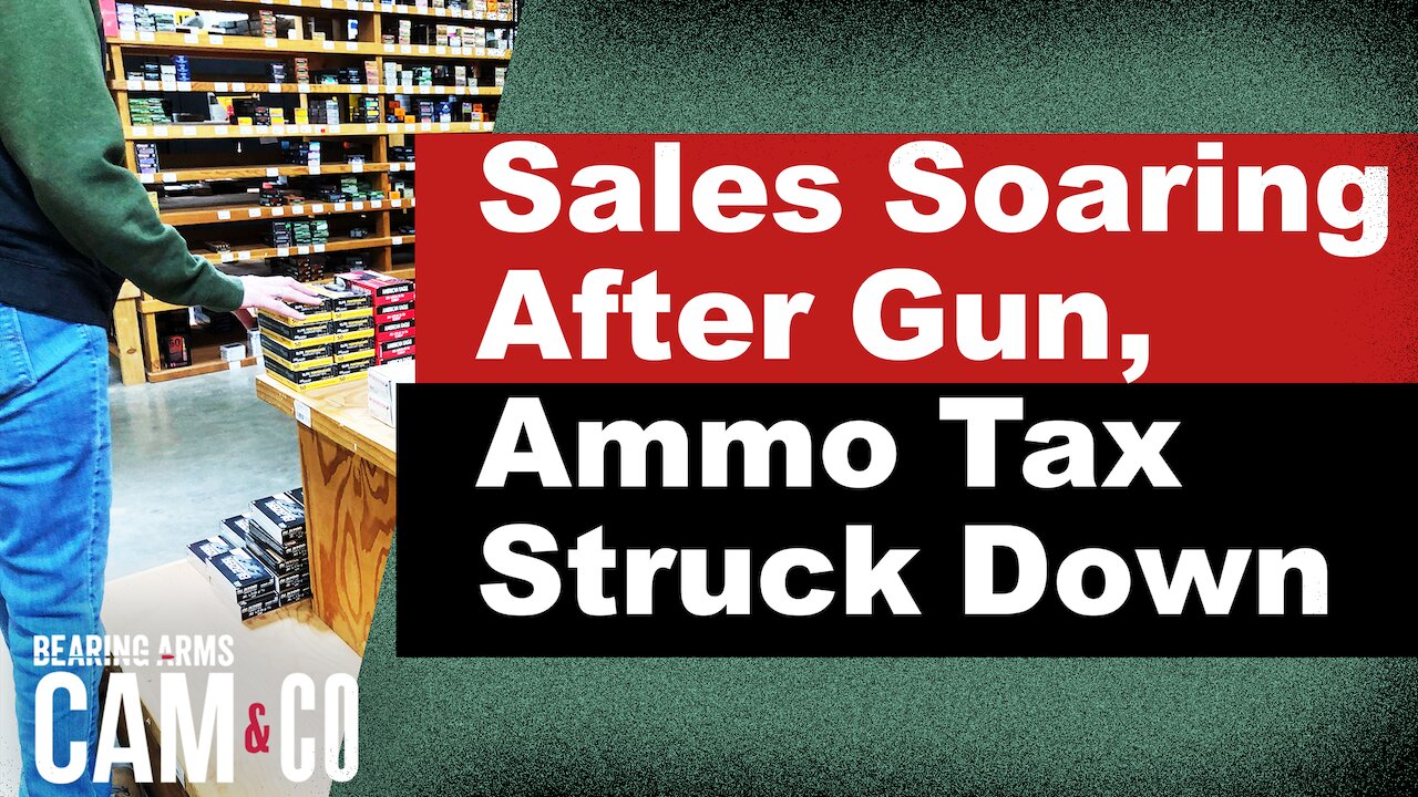 Sales Soaring After Gun, Ammo Tax Struck Down