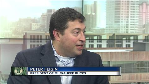 Bucks' Peter Feigin on discussions with Foxconn