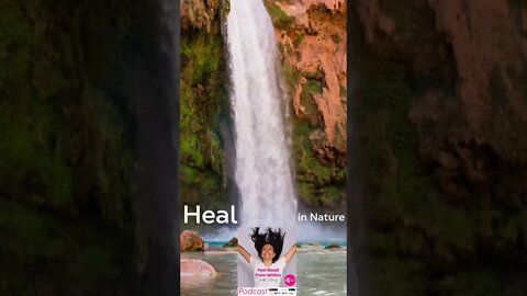 Heal in Nature #spaitgirl #yvetteleblowitz #mentalhealth #quotes #healing #spiritualawakening