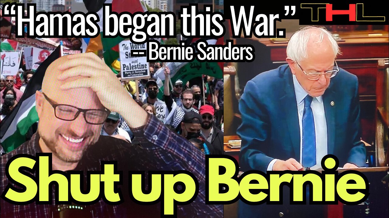 Bernie Plays BOTH SIDES of the Israel-Palestine Occupation