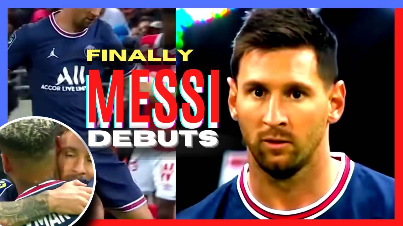 MESSI DEBUT