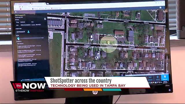 ShotSpotter is being used across the country, including Tampa Bay