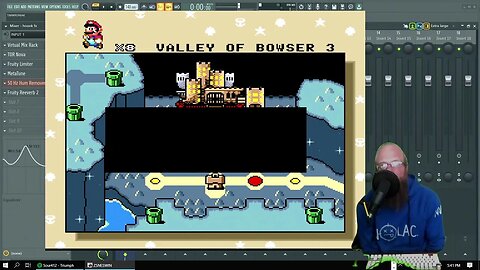 PLaying Super Mario World