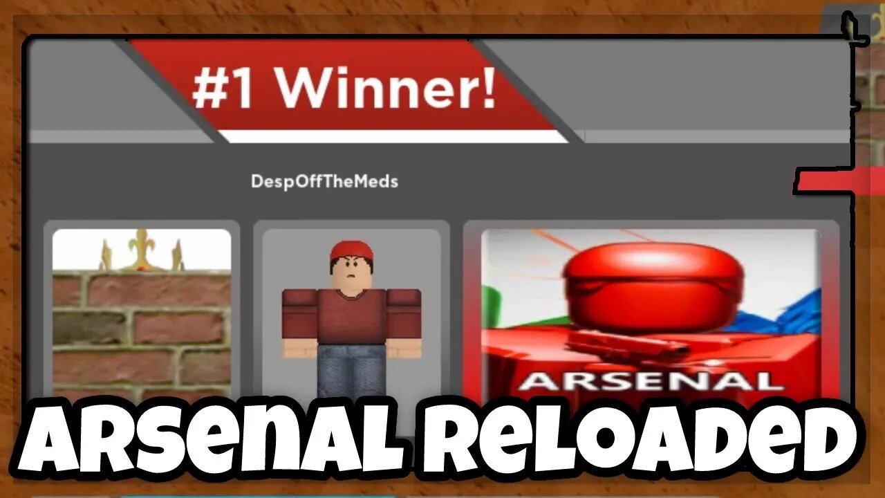 I WON The First *ARSENAL RELOADED* Match!!! (Roblox Arsenal)