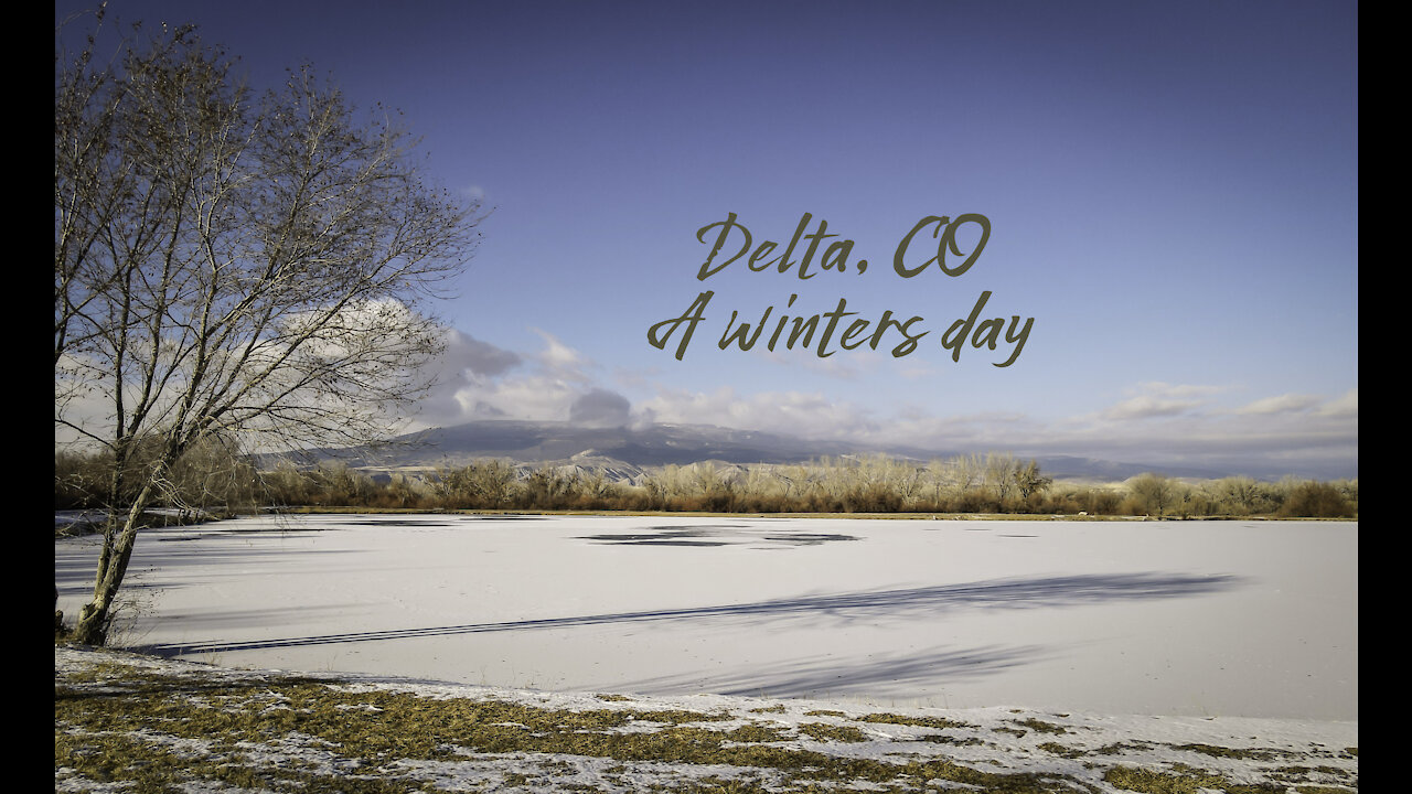 Winters day, Delta CO