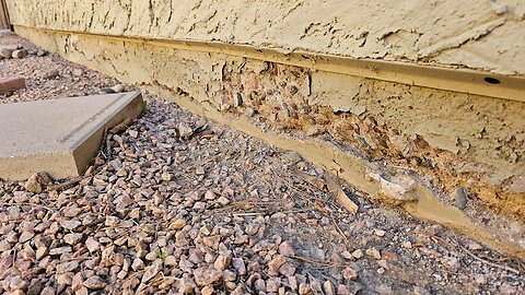 Stem wall BLOWOUT on a renovated townhome