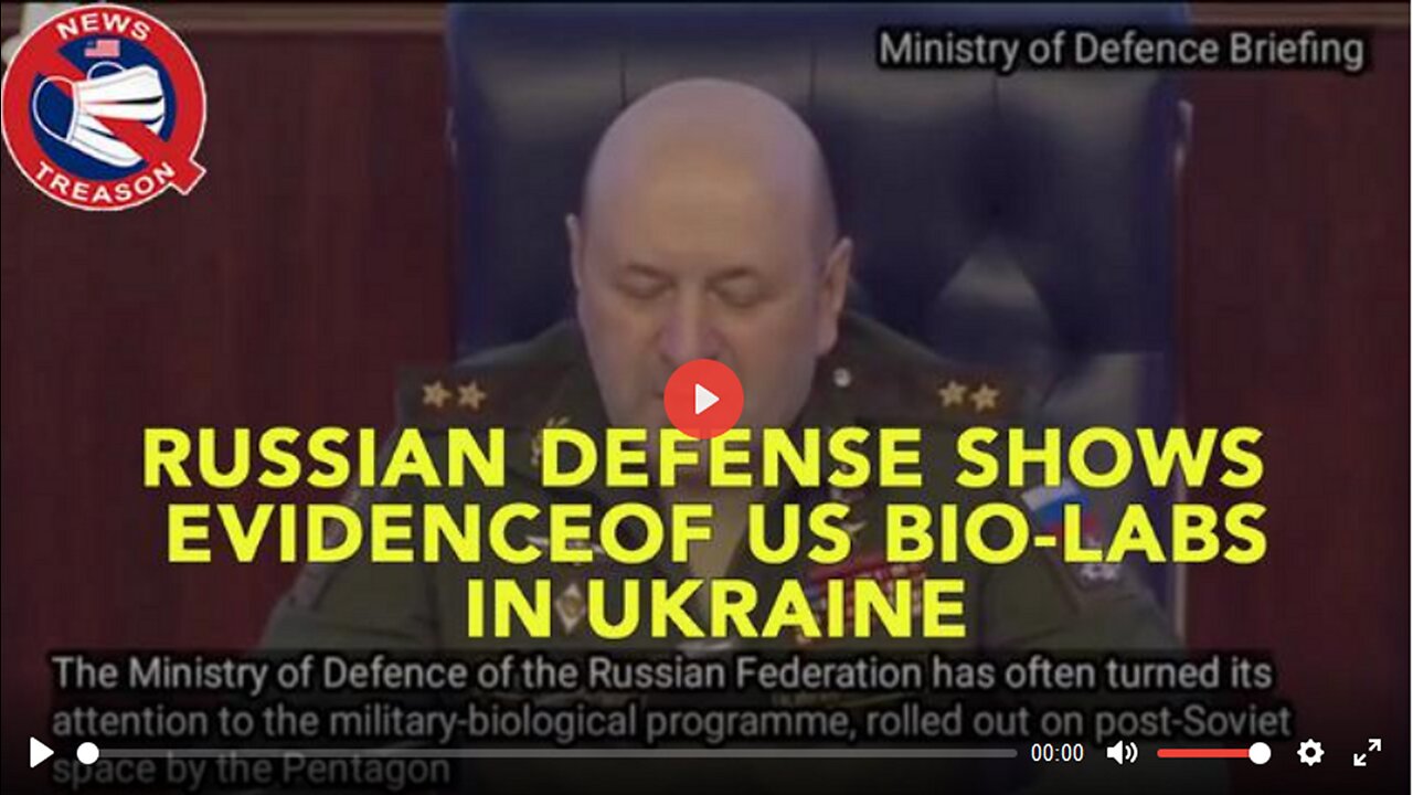 Russian Defense Shows Evidence of US Bio-Labs in Ukraine