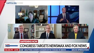 MORRIS TO NEWSMAX TV: WE ARE DEALING WITH 'LAYERS OF INTIMIDATION AND CENSORSHIP'