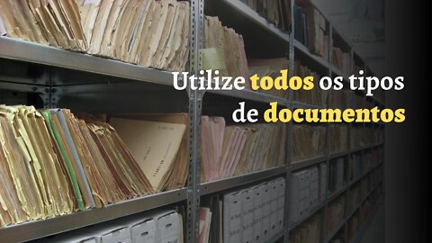 Pesquisa genealógica | Utilize estes documentos em suas pesquisas