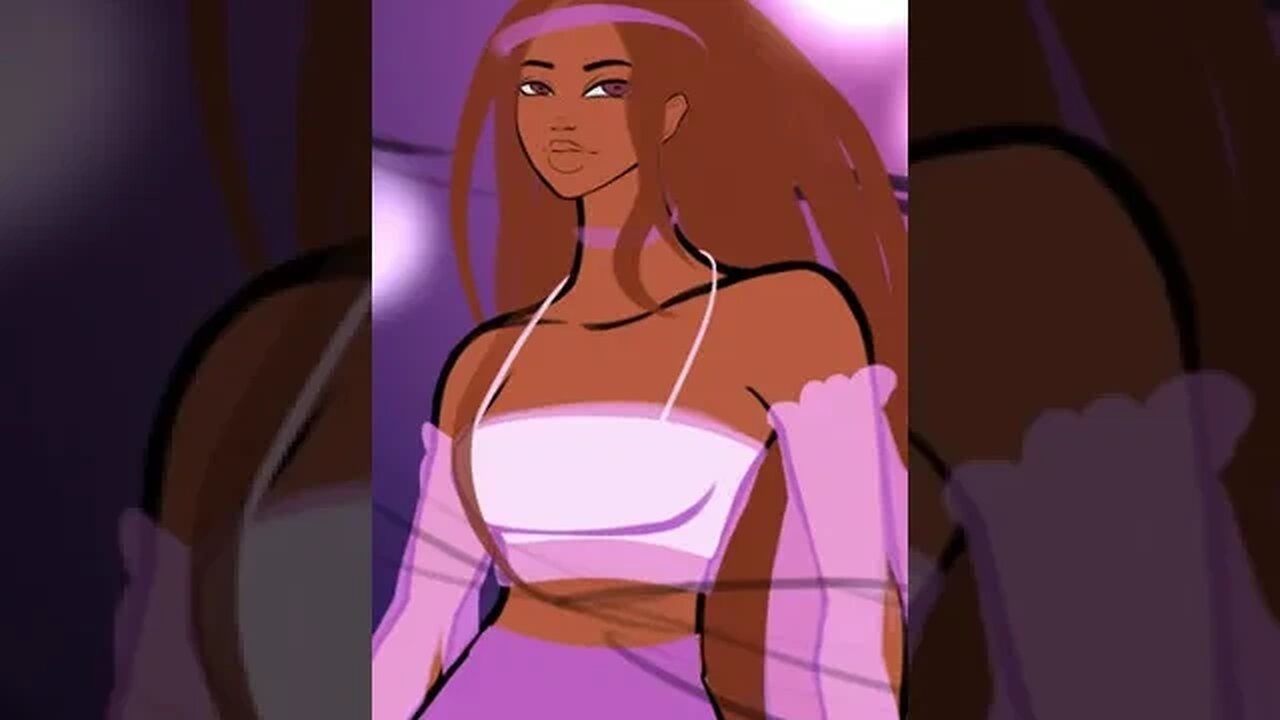 Speed painting Yasmin from Bratz on Procreate