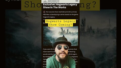 Hogwarts Legacy TV Series Coming To HBO Max? #hogwartslegacy #shorts #hbomax