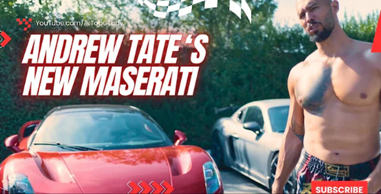 Andrew Tate’s New Maserati