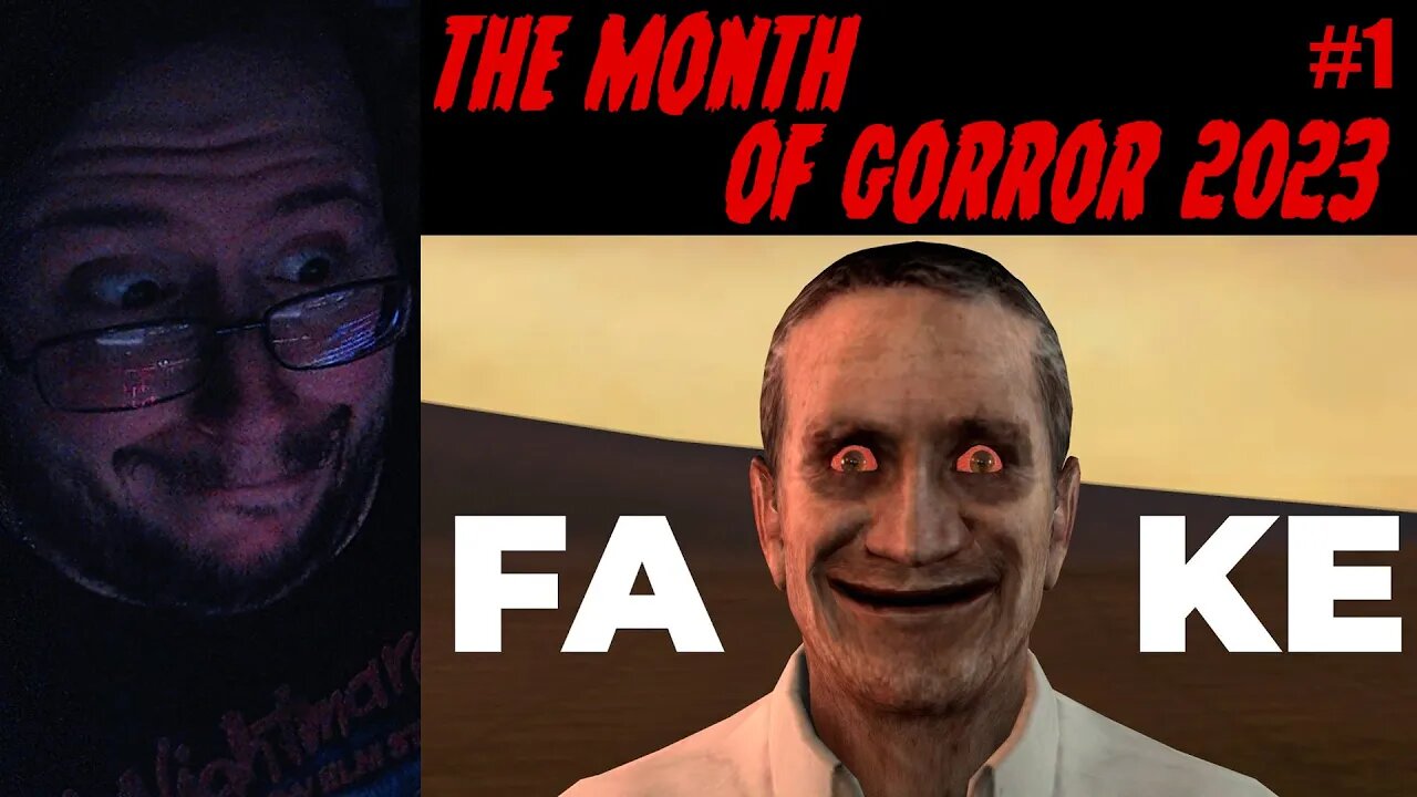 Gor's "[SFM Creepypasta] The Town with Fake People by Surkee" REACTION (The Month of Gorror 2023 #1)