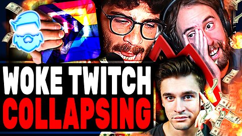 Twitch COLLAPSES Revenue Down 95% As WOKE Finally BACKFIRES! Hasan Piker Blames Asmongold Of Course