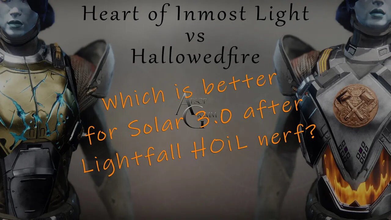 Destiny 2 LightFall | Heart of Inmost Light vs Hallowfire Heart