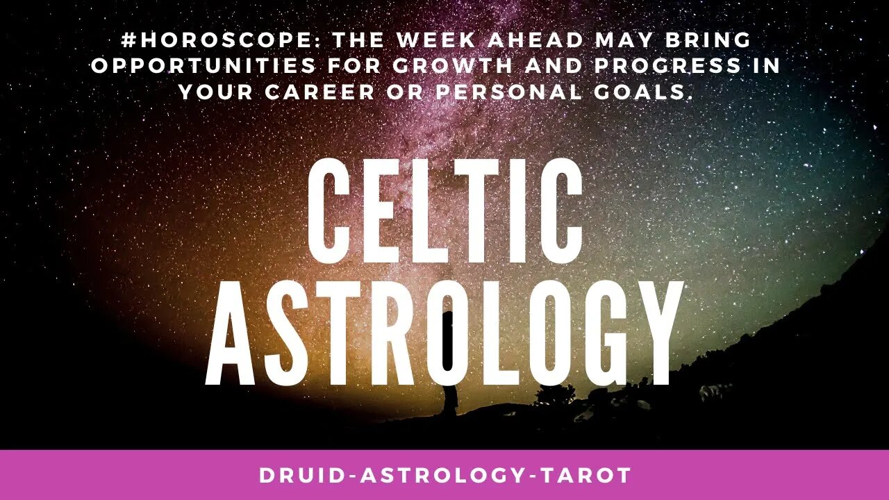 Celtic Astrology Intro #astrology #pickacardlove #pickacard #tarotreading