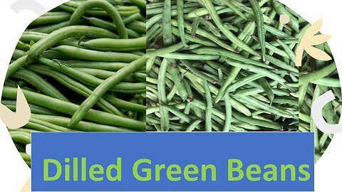 Dilled Green Beans