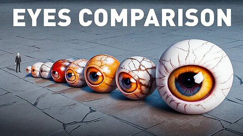 Eye Size Comparison: The Weirdest Eyes in the Animal Kingdom