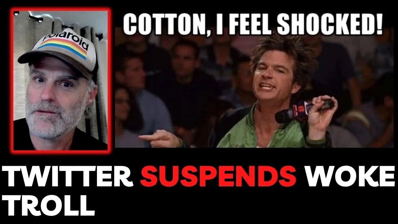 Twitter actually suspends Woke Troll