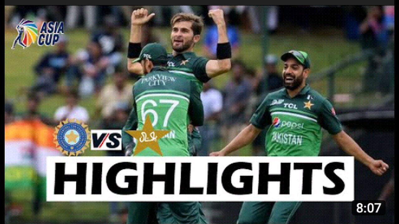 Pakistan vs india Full Highlights Asia Cup 2023