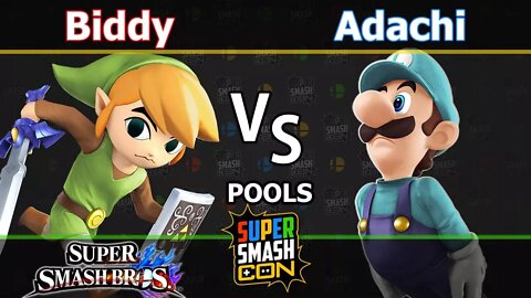 TSG|Biddy (Toon Link) vs. TBX|Adachi (Luigi) - Wii U Singles Pools - SSC2017