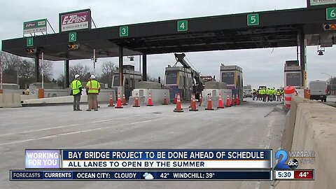 Bay Bridge Project to be done ahead of schedule, all lanes to open by summer