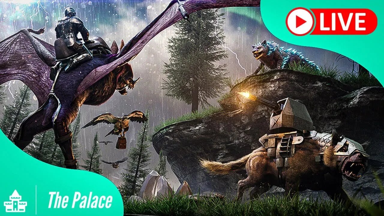 Saturday Smokin! ~ Ark Survival Evolved EP 8 | The Palace Gaming Stream