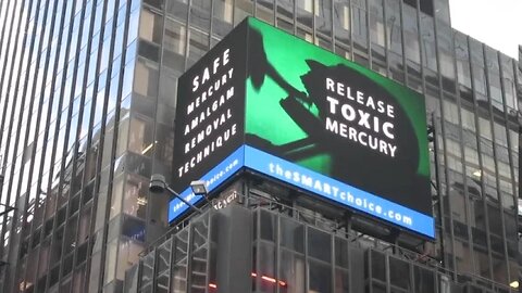 SMART jumbotron ad - NYC