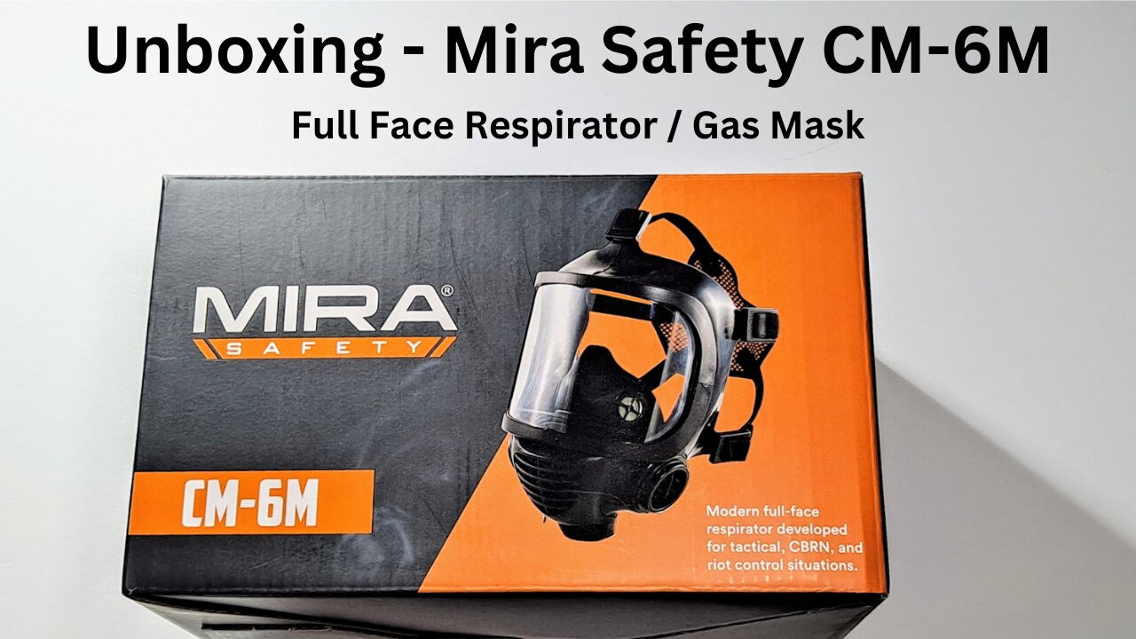 Mira Safety CM-6M Gas Mask Unboxing