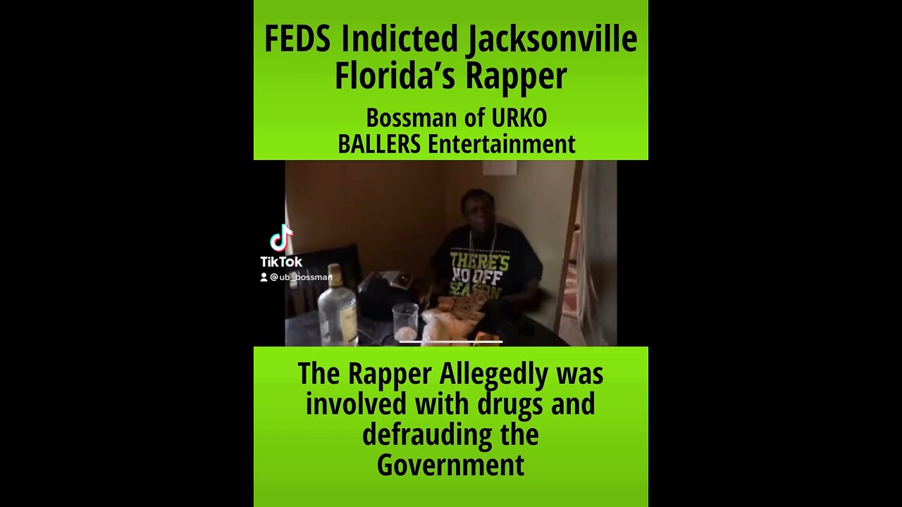 Feds Indicted a Jacksonville Florida Rapper