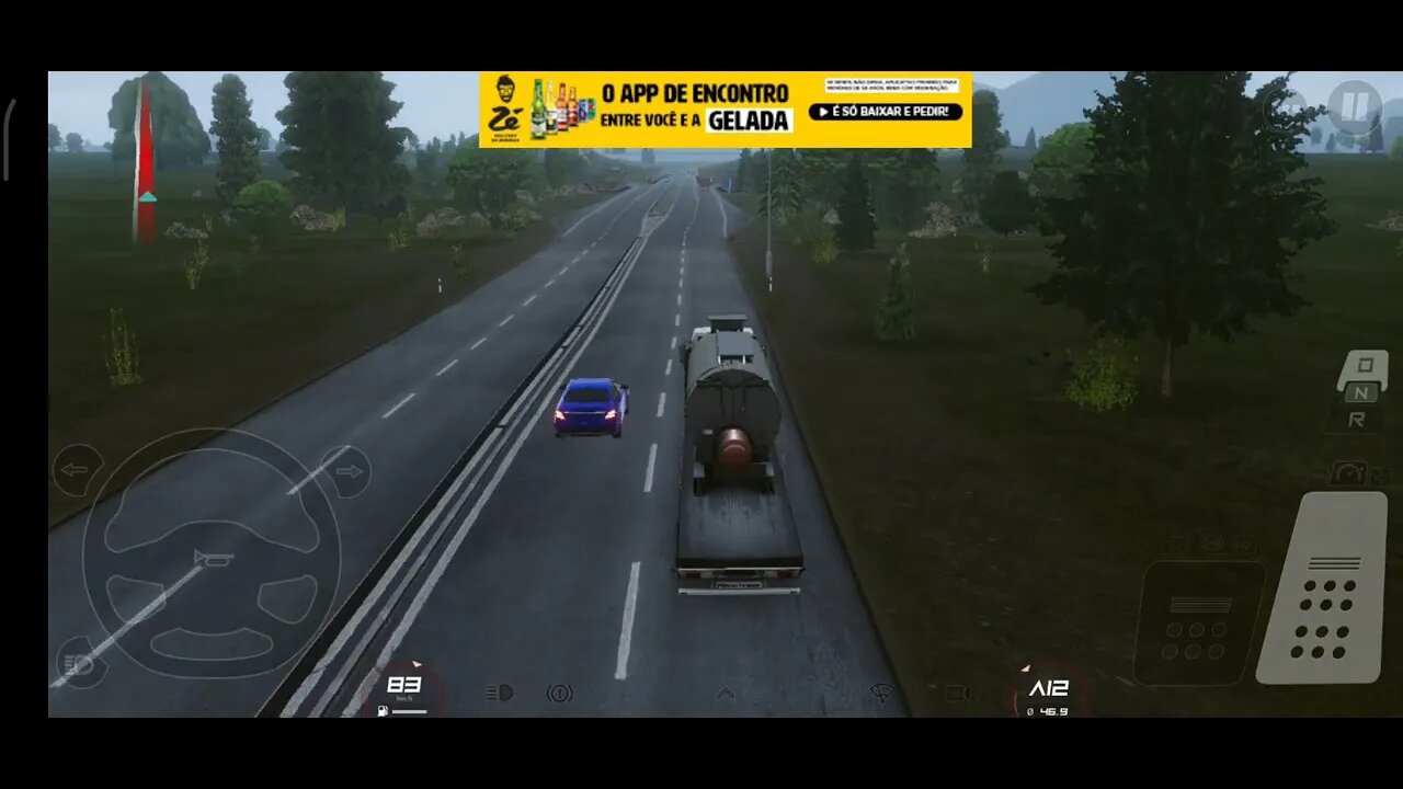 gameplay truckers of europa mapa com novas paisagens #truck#jogosdecaminhao #trickdriving