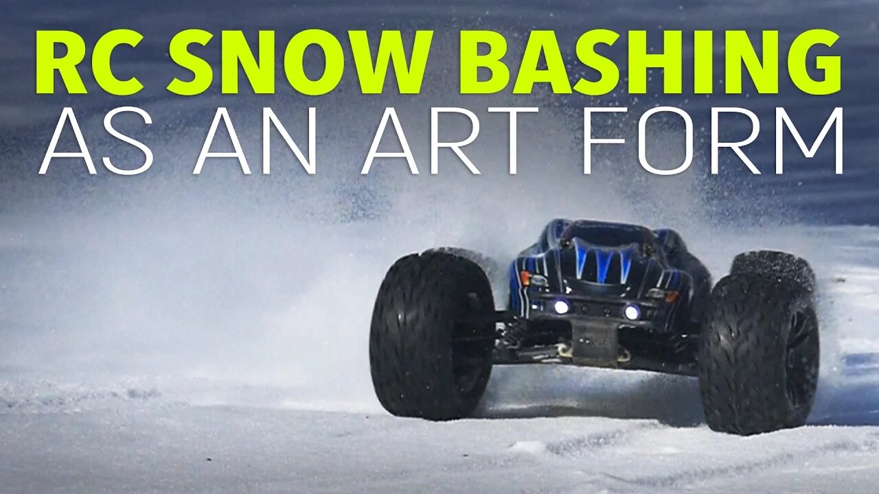 RC SNOW BASHING AS ART: JLB 21101 Cheetah V2