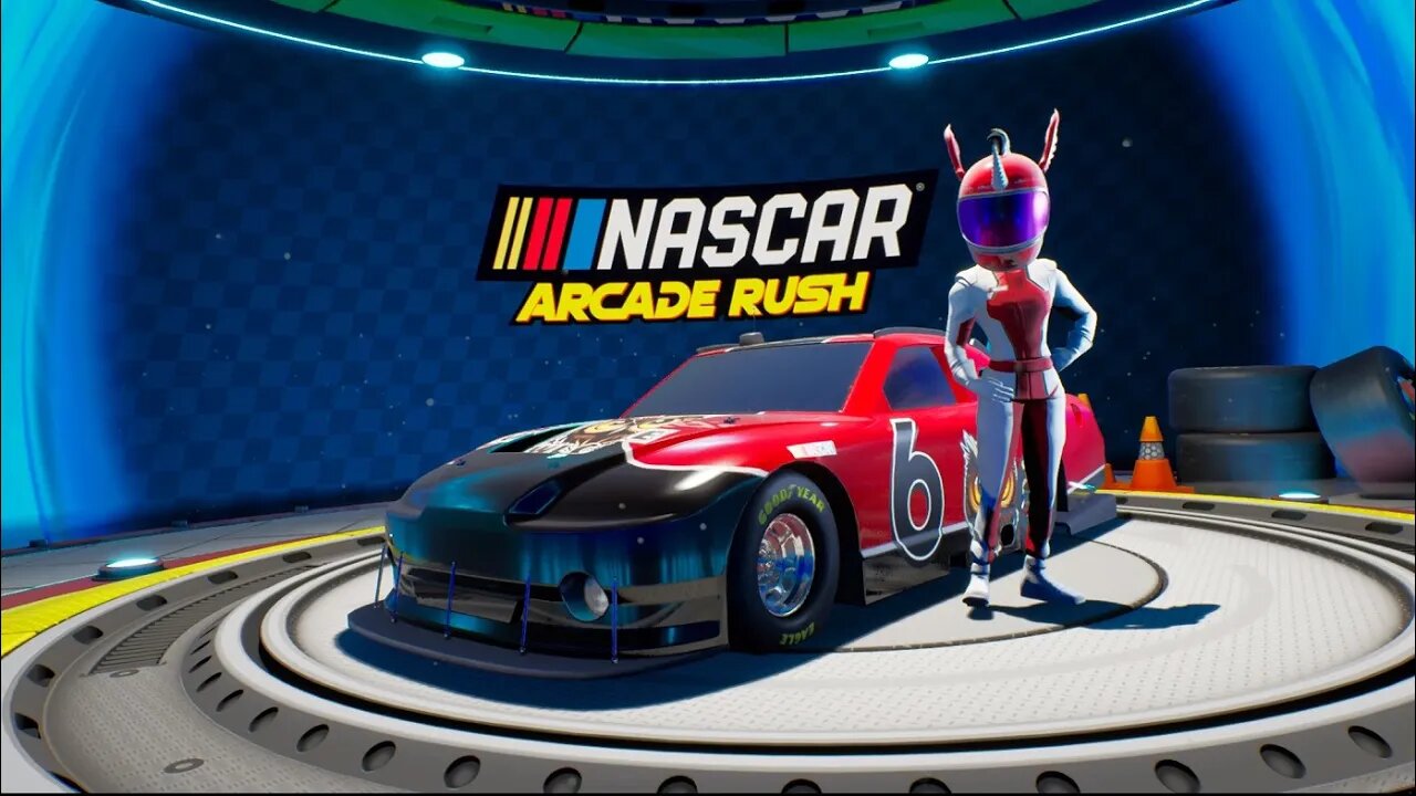 NASCAR Arcade Rush [GAMEPLAY FOOTAGE] - Out Now On PC & Consoles