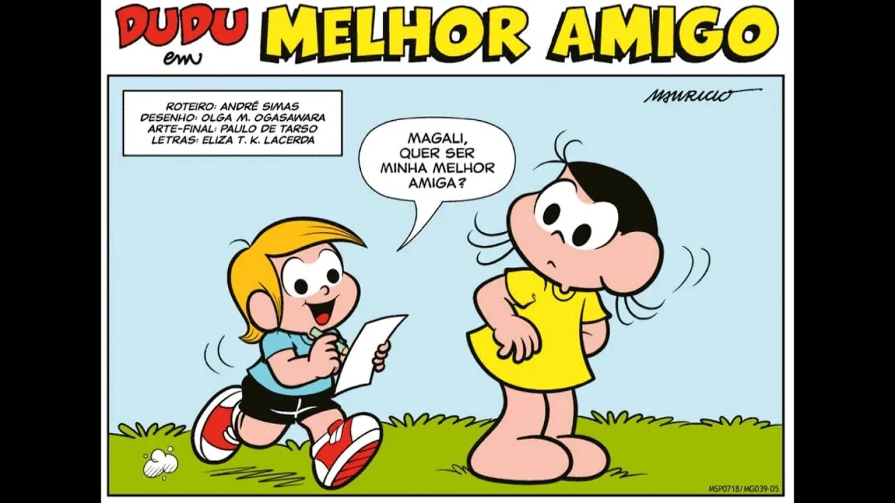 Dudu em-Melhor amigo | Gibis do Rapha 2