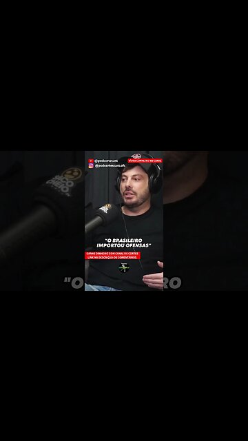 DANILO GENTILI SOBRE AS "OFENSAS NO BRASIL" #shorts #danilogentilli #danilogentili #vitimismo