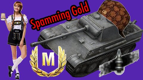 World of Tanks VK 30.02 (M) MIDDLE TIER ACE GOLD SPAMMING DUELS