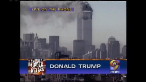 Donald Trump Calls Into WWOR/UPN 9 News On 9/11