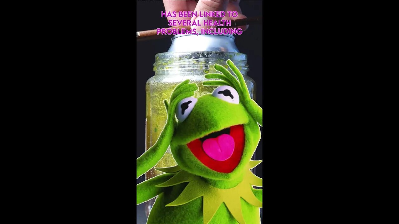 Kermit talks about the dangers of BPA lined soda cans🥤🐸