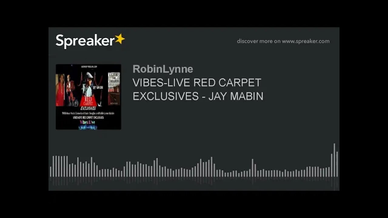 VIBES-LIVE RED CARPET EXCLUSIVES - JAY MABIN