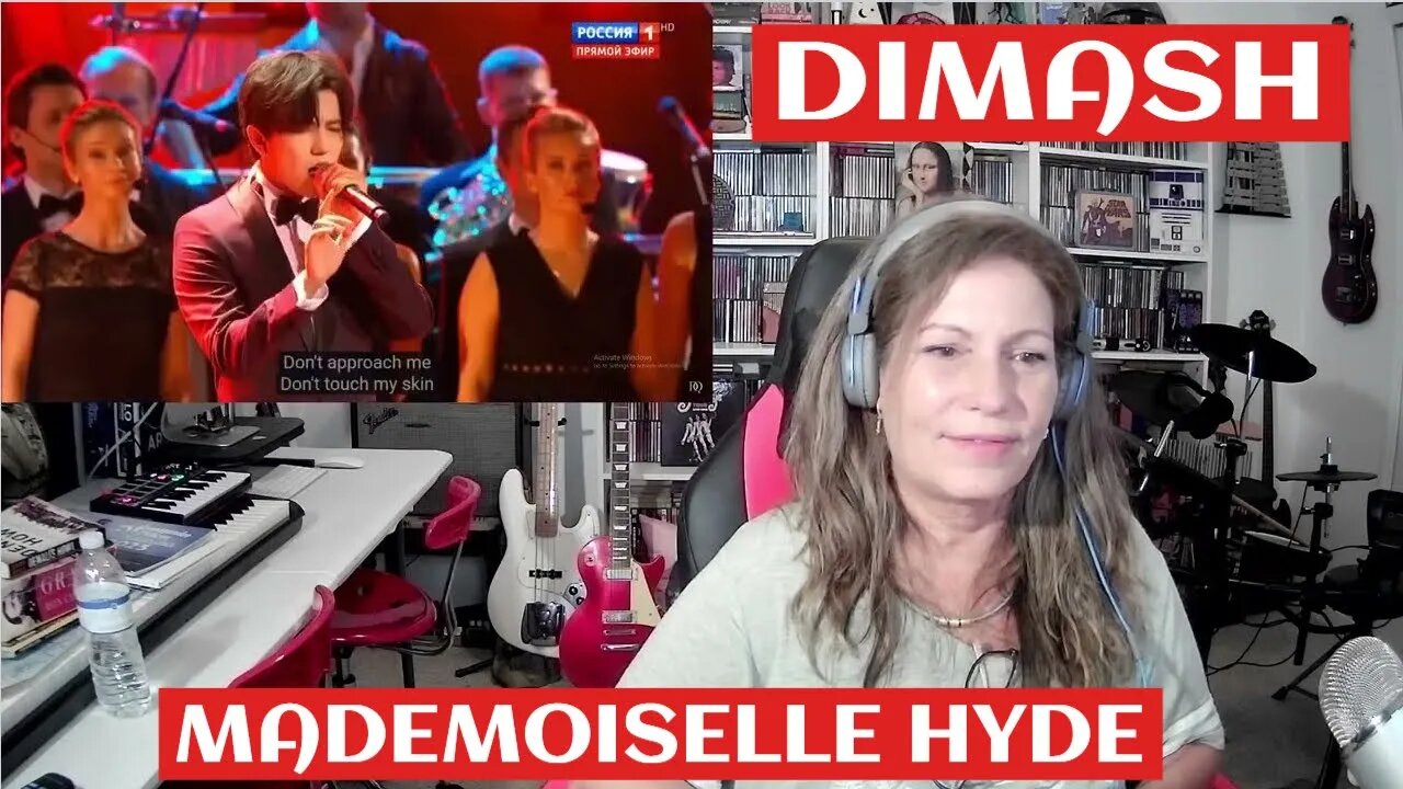 DIMASH REACTION: Mademoiselle Hyde {Live 2019 New York} TSEL #reaction