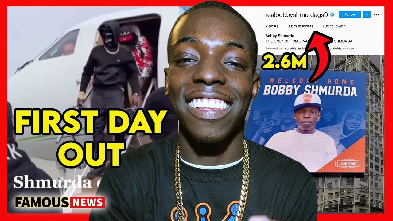 Everything Bobby Shmurda Did On His First Day Out ' Welcome Home Bobby ' | Famous News