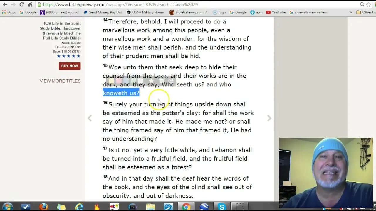 Working on the Disclosure of ALL DISCLPOSURES - Jonathan Kleck