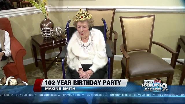 Looking forward to life at age 102