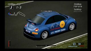 Gran Turismo 4 Walkthrough Part 29! Driving Mission 16! 3 Lap Battle with the Volkswagen New Beetle