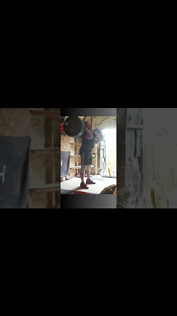 150kg / 330 lb - Hang Clean + Pause Jerk - Weightlifting Training