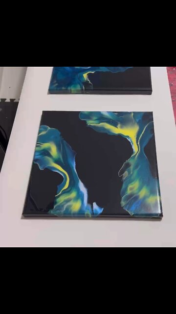 More Resin Results from the Celebration of Blue Series ~ for sale now!