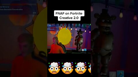 Five nights at freddy's no fortnite criativo 2.0!!!!!🤯🤯🤯😱 #viral #shorts #fortnite