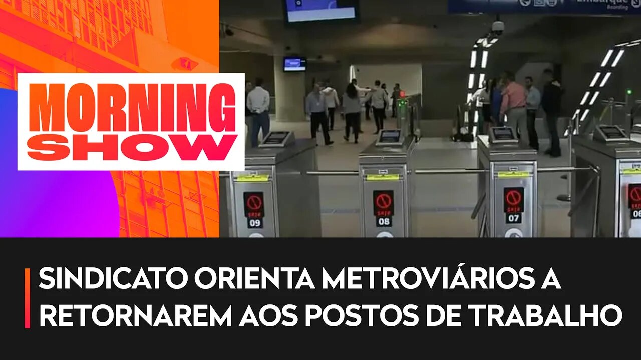 Metrô de SP aceita liberar catracas e encerrar greve