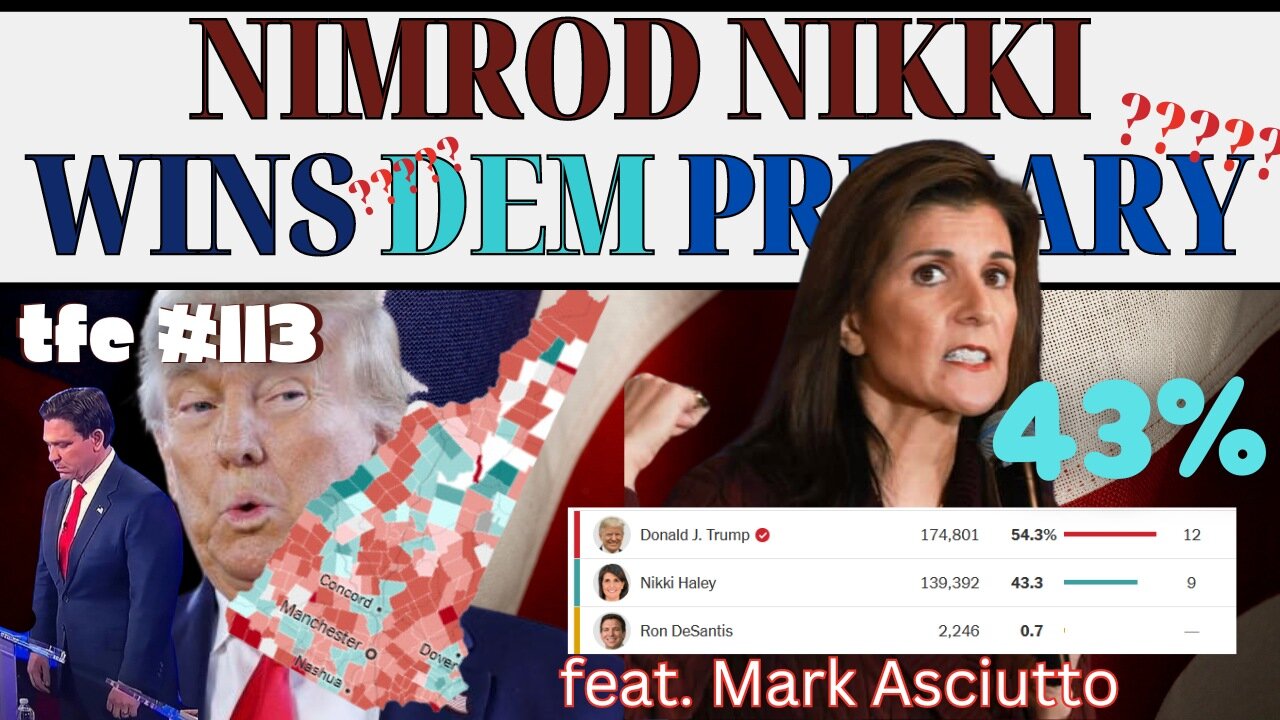 Ep. 113 - "Nimrod Nikki Wins Dem Primary" feat. Mark Asciutto